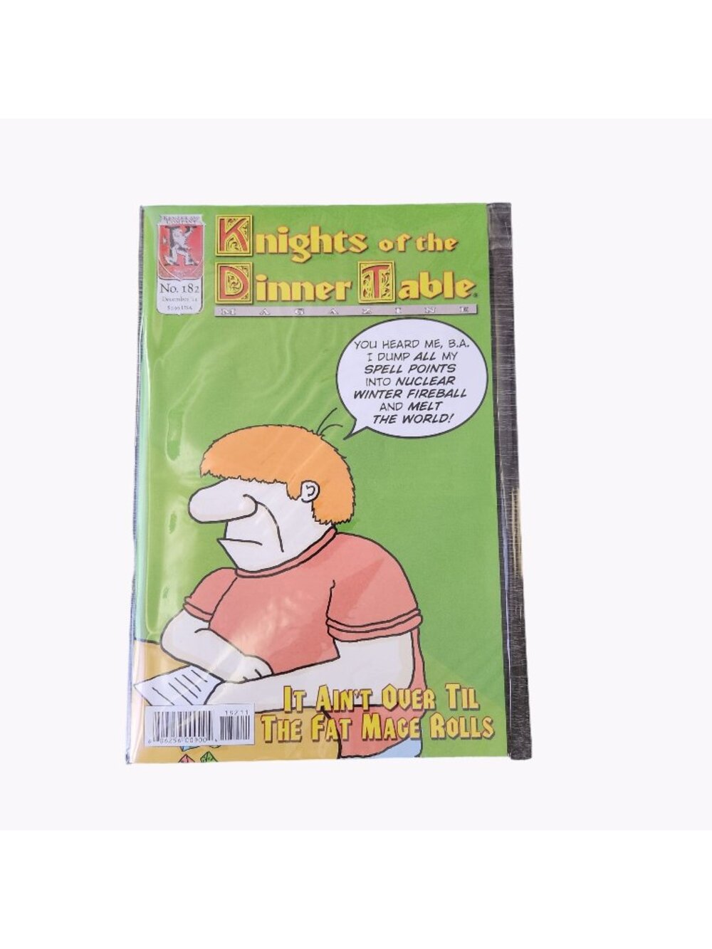 Knights Of The Dinner Table #182 Comic Book Collector Bagged Boarded